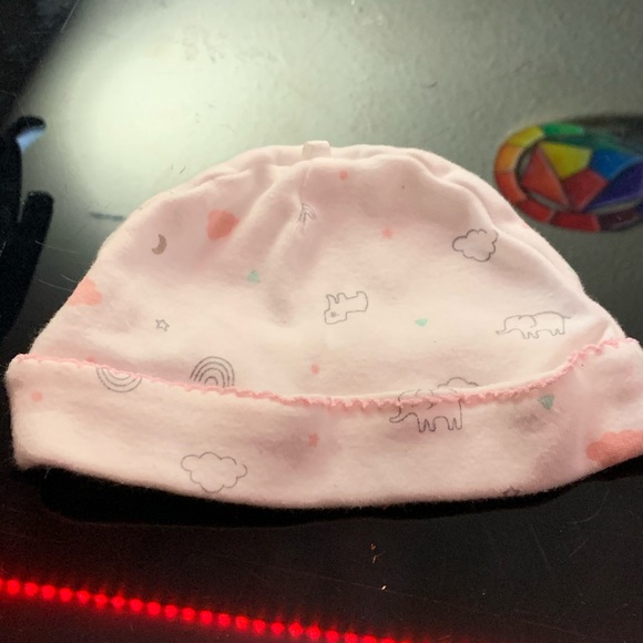 Baby Bib, Hats, and Gloves Bundle - Picture 4 of 6